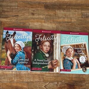 American girl doll Felicity books